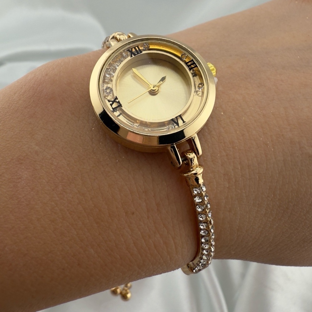 New Classic Adjustable Gold and Silver Women's Watch